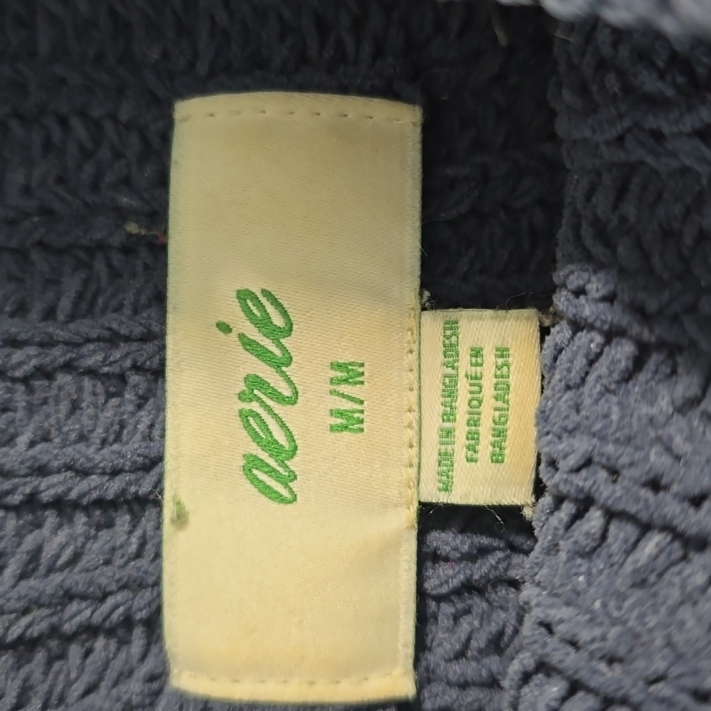 Aerie Navy Blue Turtleneck Sweater - Picture 4 of 12
